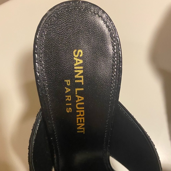 Brand New Saint Laurent LouLou Mule Sandals - Picture 4 of 6